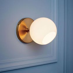 West Elm Staggered wall sconce in Brass West Elm Staggered wall sconce in Brass