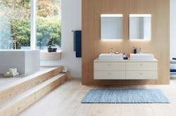 Duravit Brioso with Vero Air vanity and mirror Duravit Brioso with Vero Air vanity and mirror