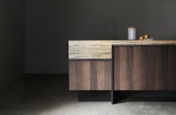 Dada Ratio island in wood Dada Ratio island in wood