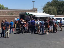 Boral building suppliers mobile training unit Boral building suppliers mobile training unit