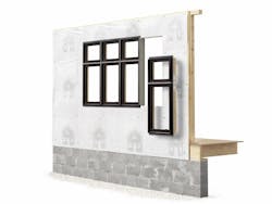 Andersen Windows labor saving Easy Connect Joining System Andersen Windows labor saving Easy Connect Joining System
