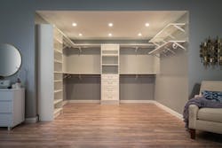 ClosetMaid ExpressShelf labor saving system ClosetMaid ExpressShelf labor saving system