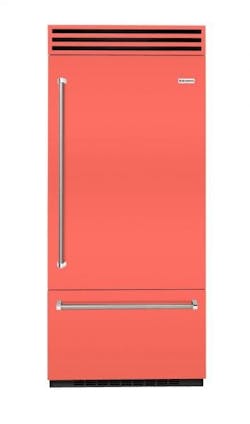 BlueStar refrigerator living coral BlueStar refrigerator living coral