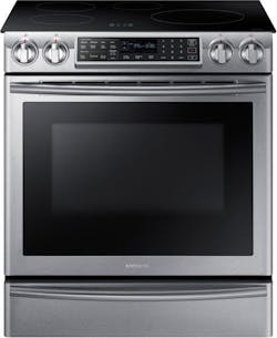 7 Samsung NE58K9560WS 30 Inch Induction Slide in Range 7 Samsung NE58K9560WS 30 Inch Induction Slide in Range
