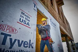 3 Dupont Tyvek homeWrap housewrap Install 3 Dupont Tyvek homeWrap housewrap Install