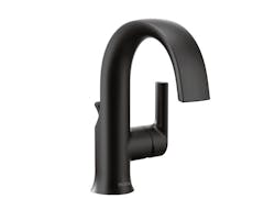 11 Moen Doux Single Hole Lavatory Faucet Matte Black One Handle High Arc 11 Moen Doux Single Hole Lavatory Faucet Matte Black One Handle High Arc