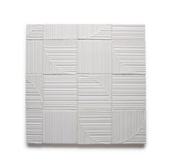 Ann Sacks MADE Groove Deco tile by Barbara Barry Ann Sacks MADE Groove Deco tile by Barbara Barry