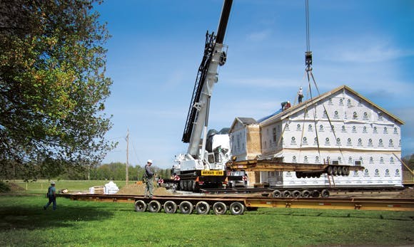 Bald Hill Builders in Sharon, Mass., used modules from KBS Builders, in South Paris, Maine, to assemble this three-unit townhouse building in New York City. Bald Hill considers the logistics and scheduling of each project before determining if modular is the best option. Bald Hill Builders in Sharon, Mass., used modules from KBS Builders, in South Paris, Maine, to assemble this three-unit townhouse building in New York City. Bald Hill considers the logistics and scheduling of each project before determining if modular is the best option.