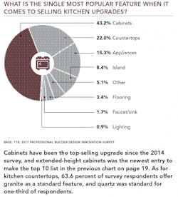 Most Popular Kitchen Upgrade Chart Most Popular Kitchen Upgrade Chart