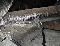 Quality Matters Ducts Wet Spots Quality Matters Ducts Wet Spots