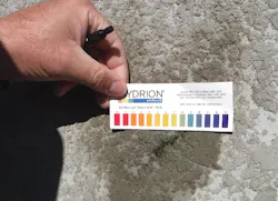 test stucco ph to ensure paint job quality
