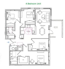 2019 Professional Builder Design Awards Gold Attainability floor plan 4 bedroom 2019 Professional Builder Design Awards Gold Attainability floor plan 4 bedroom