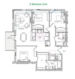 2019 Professional Builder Design Awards Gold Attainability floor plan 3 bedroom 2019 Professional Builder Design Awards Gold Attainability floor plan 3 bedroom