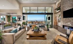 2019 Professional Builder Design Awards Gold Single-Family Production living room 2019 Professional Builder Design Awards Gold Single-Family Production living room