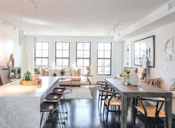 2019 Professional Builder Design Awards Gold Award Multifamily 10Eleven kitchen dining 2019 Professional Builder Design Awards Gold Award Multifamily 10Eleven kitchen dining