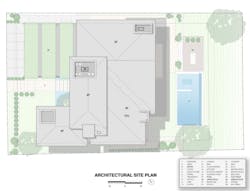2019 Professional Builder Design Awards Silver Custom Home site plan 2019 Professional Builder Design Awards Silver Custom Home site plan