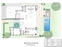 2019 Professional Builder Design Awards Silver Custom Home main level plan 2019 Professional Builder Design Awards Silver Custom Home main level plan