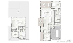 2019 Professional Builder Design Awards Silver Single Family over 3100 sf Miraval II floor plans 2019 Professional Builder Design Awards Silver Single Family over 3100 sf Miraval II floor plans