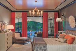 Wallpaper-Master-bed-with-ceiling-treatment Wallpaper-Master-bed-with-ceiling-treatment