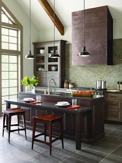 Progress Lighting Fresnel Lens, kitchen by Robin Wilson Progress Lighting Fresnel Lens, kitchen by Robin Wilson