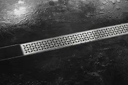 Schluter Kerdi Linear Drain grate Floral