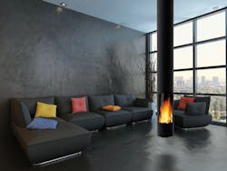 Slimfocus fireplace from Focus Fires Slimfocus fireplace from Focus Fires