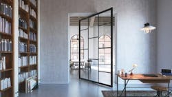 Portapivot 6530 Interior pivot system gray walls Portapivot 6530 Interior pivot system gray walls