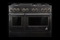 JennAir Smoke and Brass Professional-Style Range JennAir Smoke and Brass Professional-Style Range