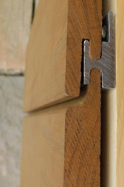 Kebony rainscreen system for siding Kebony rainscreen system for siding