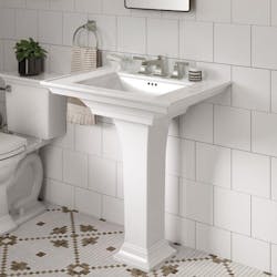 American Standard town square s pedestal sink American Standard town square s pedestal sink