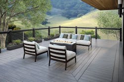 Deckorators Hinkley Lights Vault collection Dusk With ALX ProCable Hinkley Luna Post Caps Deckorators Hinkley Lights Vault collection Dusk With ALX ProCable Hinkley Luna Post Caps