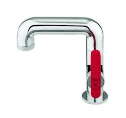 Crosswater London Union Bath Fittings Collection red side lever on Crosswater London Union Bath Fittings Collection red side lever on