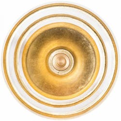 Linkasink Artisan Glass Sink round vessel eglomise stripe gold Linkasink Artisan Glass Sink round vessel eglomise stripe gold