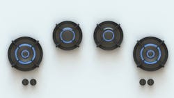 Pitt Cooking Systems Drum Brass Burners Pitt Cooking Systems Drum Brass Burners