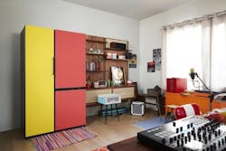 Samsung Home Appliances Prism Program BeSpoke Fridge Mid Mod Apartment Samsung Home Appliances Prism Program BeSpoke Fridge Mid Mod Apartment