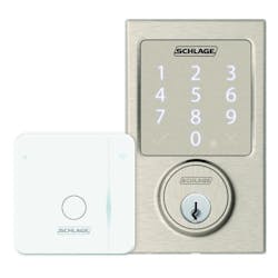 Schlage sense smart deadbolt with wi-fi adapter Schlage sense smart deadbolt with wi-fi adapter