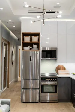 Pearl Homes Hunters Point Homes Marina Zero Energy Development Kitchen Closeup Pearl Homes Hunters Point Homes Marina Zero Energy Development Kitchen Closeup