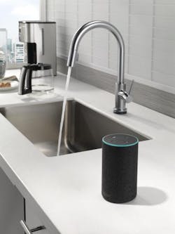 Delta voice activated faucet Delta voice activated faucet