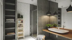 View of newly remodeled bathroom
