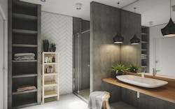 View of newly remodeled bathroom View of newly remodeled bathroom