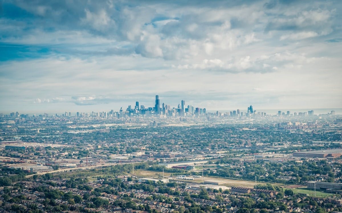 Skyline view of Chicago