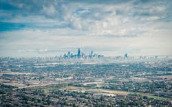 Skyline view of Chicago Skyline view of Chicago