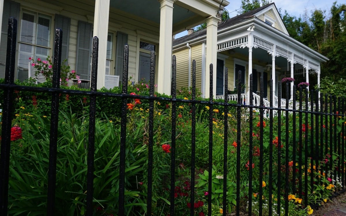 A row of homes in New Orleans
