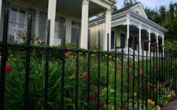 A row of homes in New Orleans A row of homes in New Orleans
