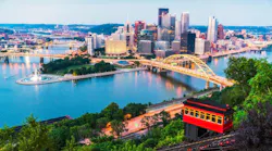 Skyline view of Pittsburgh