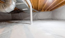 Crawl space ventilation can include radon removal Crawl space ventilation can include radon removal