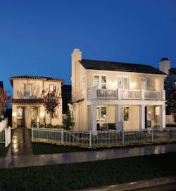 Celadon At River Park Home Exterior At Night In Oxnard, Calif Celadon At River Park Home Exterior At Night In Oxnard, Calif