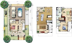 Home plan for the Classics at Station 361 designed by the Dahlin Group Home plan for the Classics at Station 361 designed by the Dahlin Group