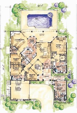Evans Group design for a casita (plan option 2) Evans Group design for a casita (plan option 2)