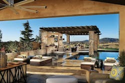 outdoor living at the Estates at Del Sur in San Diego outdoor living at the Estates at Del Sur in San Diego